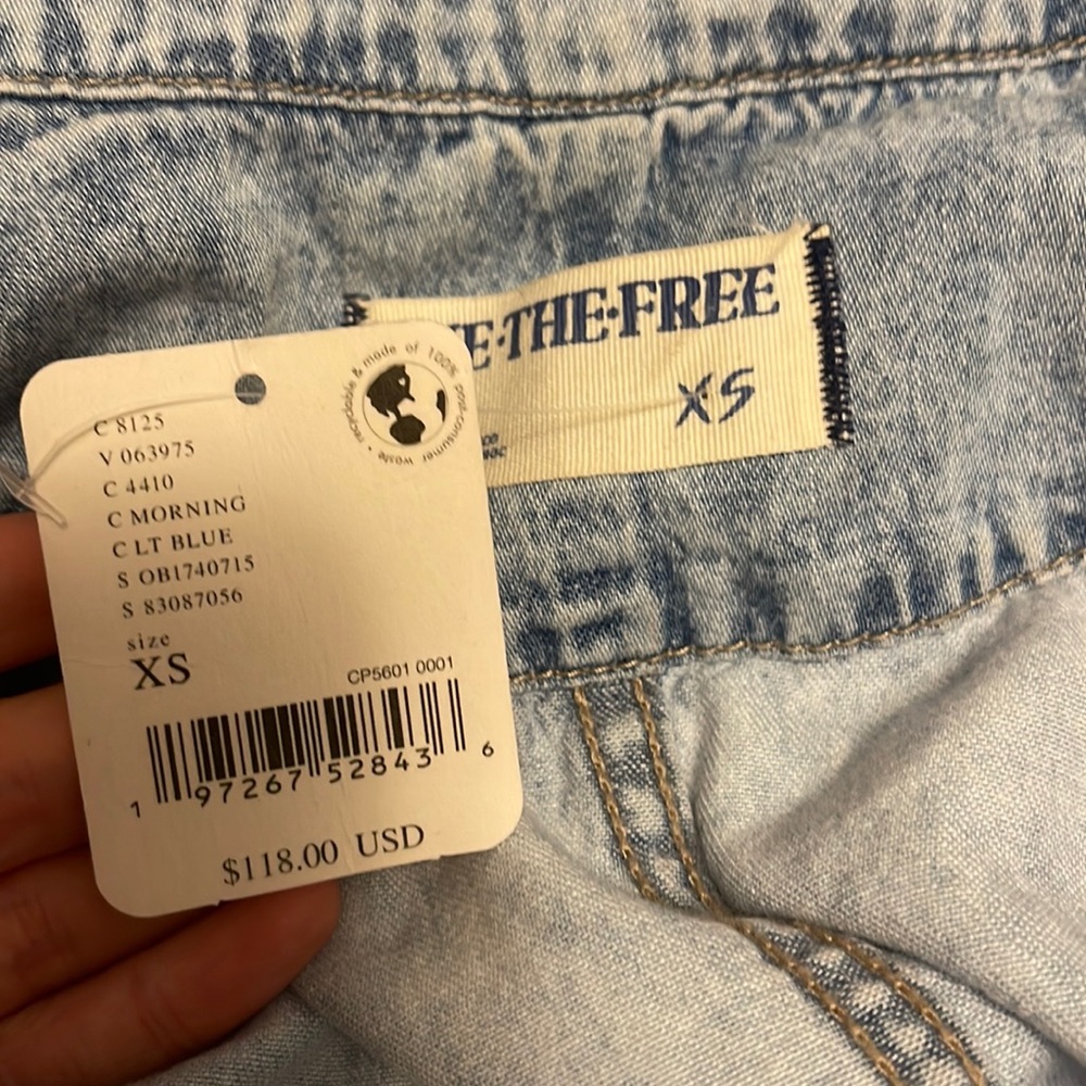 SOLD NWT We The Free Renegade Coverall Free People Jumpsuit - Picture 4 of 7